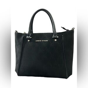 Adrienne vittadini Tote Handbag black. Same day business shipping